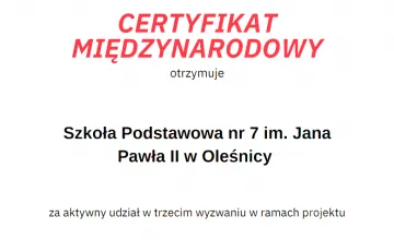 Mamy kolejny certyfikat MSC